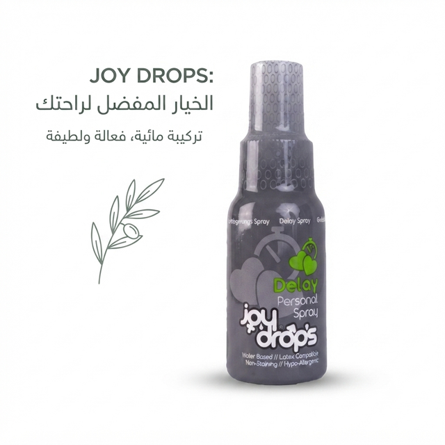 Joy Drops Delay Spray 1