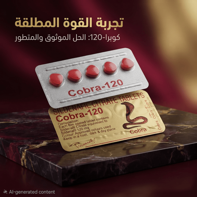 Cobra-120 Sildenafil Citrate Tablets - New Center