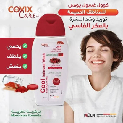 Covix Care Cool Intimate Wash Everyday Care Moroccan Formula Aker Fassi - New Center