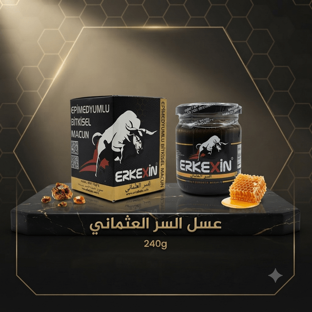 Erkexin Epimedyumlu Bitkisel Macun Ottoman Honey 240g - New Center