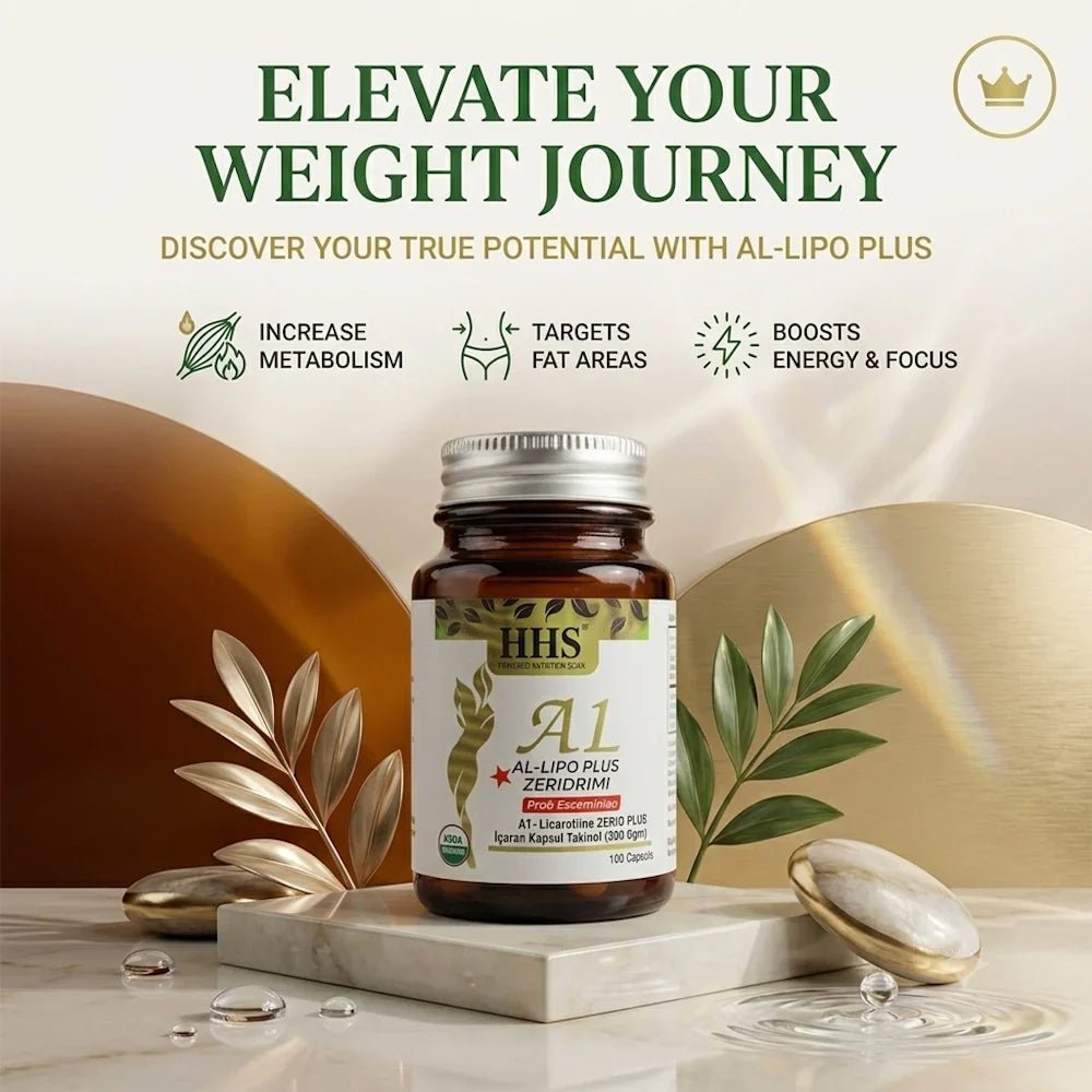 HHS A1 L-Carnitine Lepidium Herbal 30 Capsules for Weight Loss - New Center