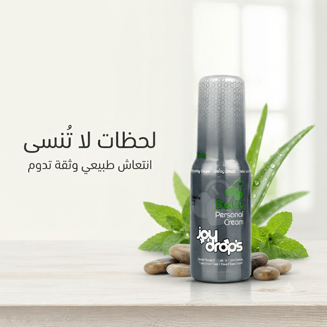 Joy Drops Delay Lubricant and Gel - New Center