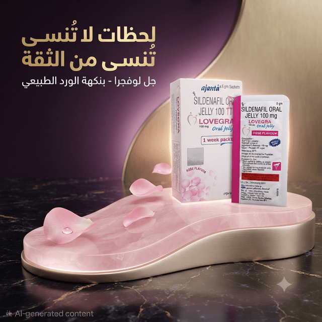 Lovegra Feminine Gel, Rose Flavor, Single Packet - New Center