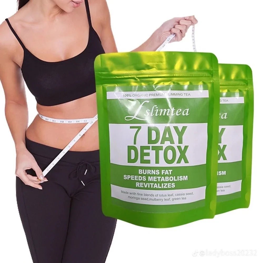 Lslimtea 100% Organic Premium Slimming Tea - 7 Day Detox - New Center