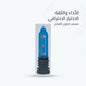 Manual Hand-Pump Penis Pump with Blue Cylinder and Black Bellows Base - New Center