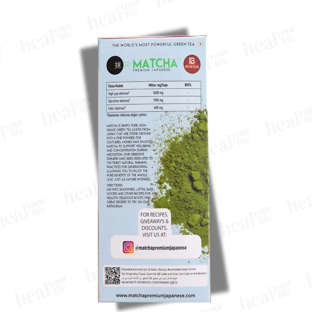 MATCHA DTOX ANTIOXIDANT BURNER - Premium Japanese - New Center