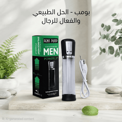 Powerup Men Penis Pump Enlargement System - New Center