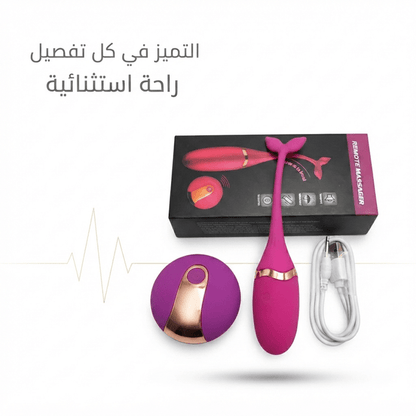 Remote-controlled vibrating egg - New Center