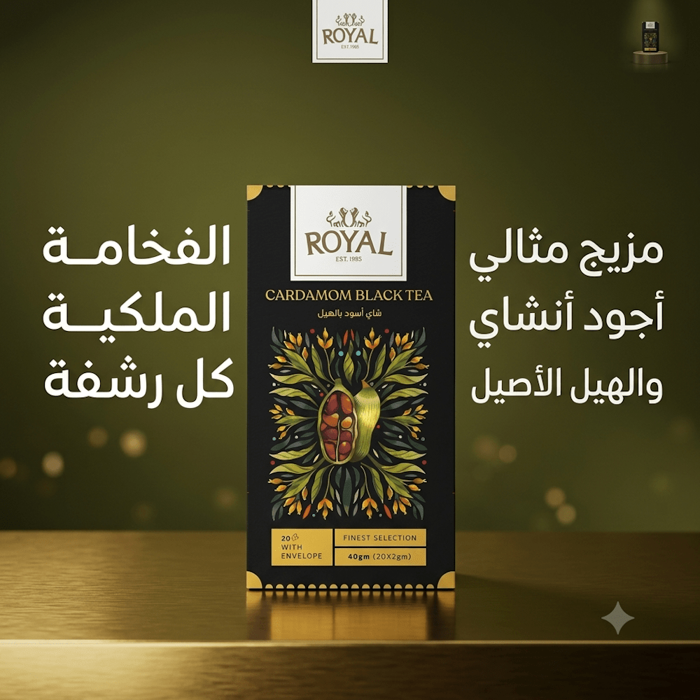 ROYAL CARDAMOM BLACK TEA - New Center