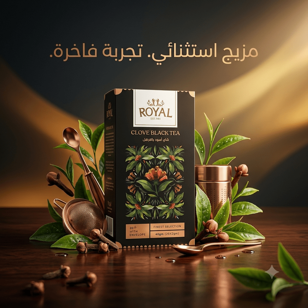 ROYAL CLOVE BLACK TEA - New Center