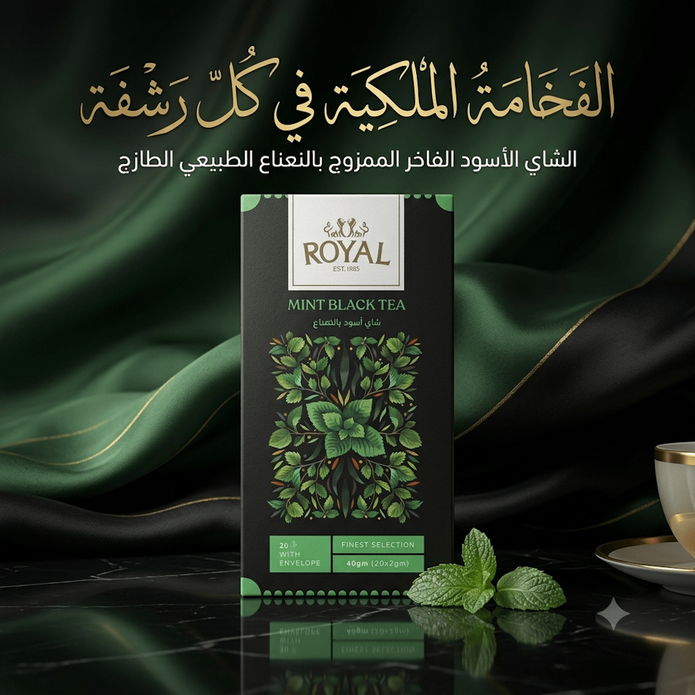 ROYAL MINT BLACK TEA - New Center