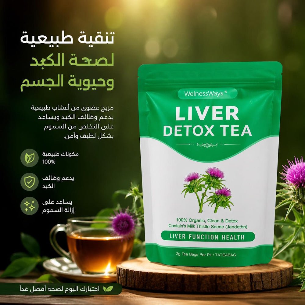 WelnessWays LIVER DETOX TEA - New Center
